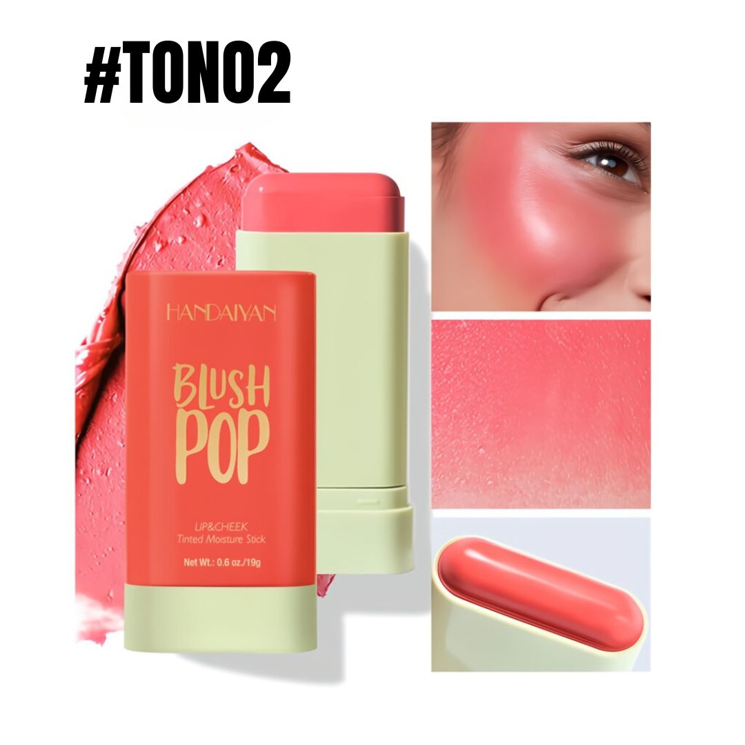 RUBOR EN BARRA-BLUSH GLOW™🛍️¡1+1 GRATIS!🛍️